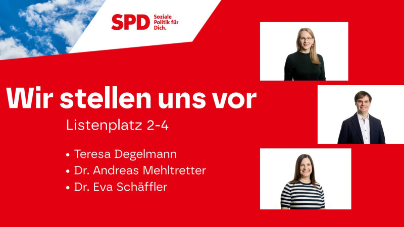 Kandidaten für den Stadtrat - Plätze 17-19